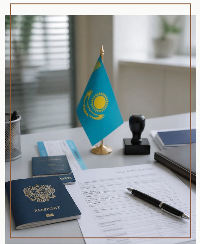 Оформление визы в Казахстан для поездки и работы в Вязниках
