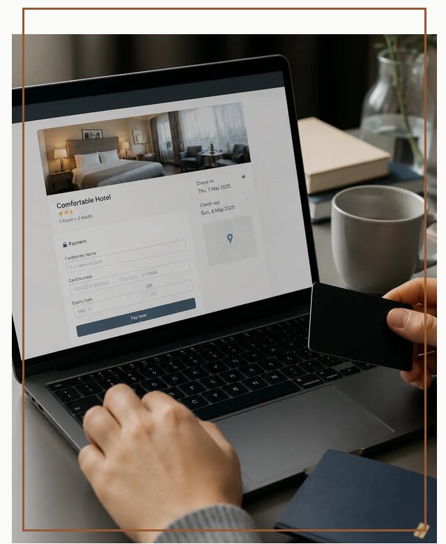 Оплата бронирования Booking в Вязниках по цене от 4807 р. | Гиперактив-Взн